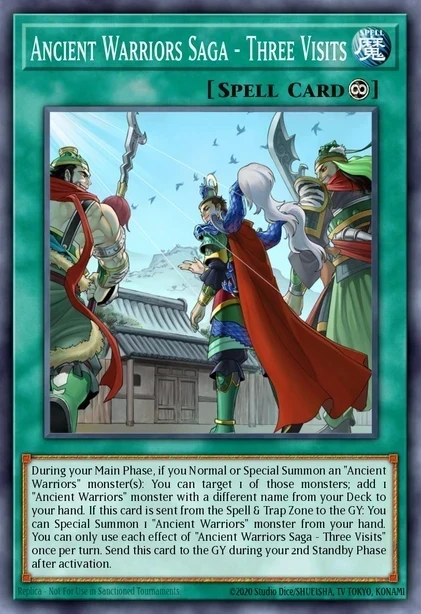 Ancient Warriors Saga - Three Visits