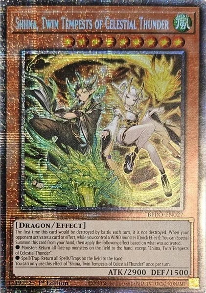 Shiina, Twin Tempests of Celestial Thunder