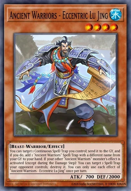 Ancient Warriors - Eccentric Lu Jing