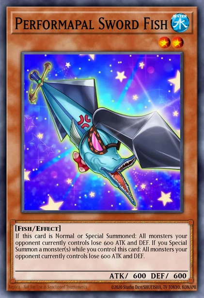 Performapal Sword Fish