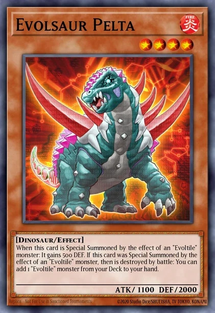 Evolsaur Pelta