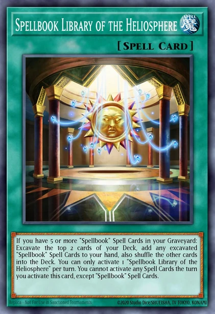 Spellbook Library of the Heliosphere