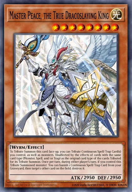 Master Peace, the True Dracoslaying King