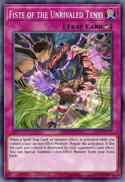 Fists of the Unrivaled Tenyi