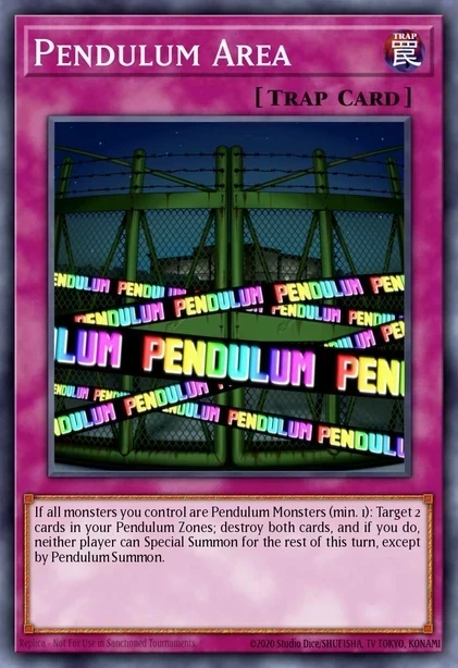 Pendulum Area