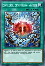 Sinful Spoils of Subversion - Snake-Eye