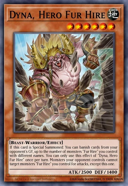 Dyna, Hero Fur Hire