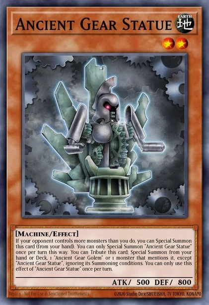 Ancient Gear Statue
