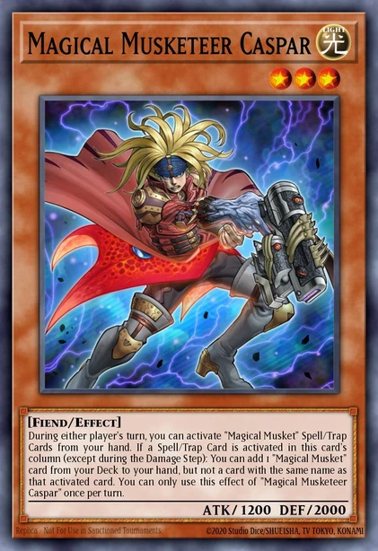 Magical Musketeer Caspar