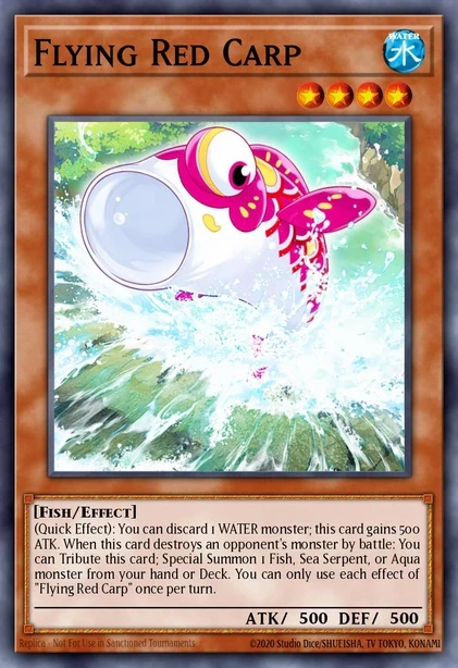 Flying Red Carp