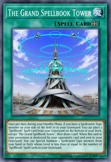 The Grand Spellbook Tower