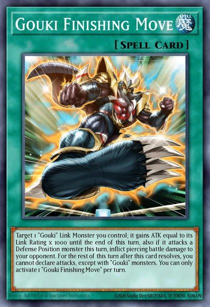 Gouki Finishing Move