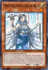 Priestess with Eyes of Blue