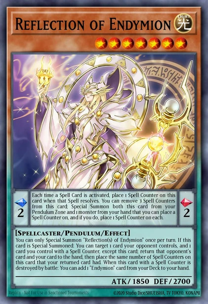 Reflection of Endymion