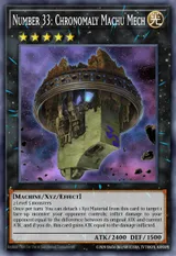 Number 33: Chronomaly Machu Mech