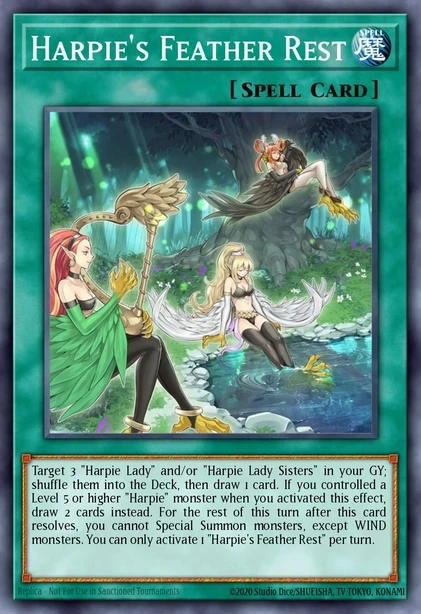 Harpie's Feather Rest
