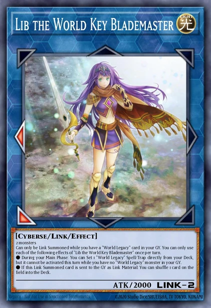 Lib the World Key Blademaster