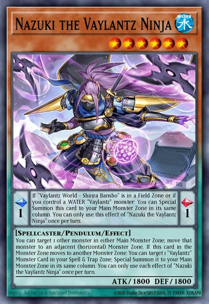 Nazuki the Vaylantz Ninja