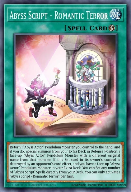 Abyss Script - Romantic Terror