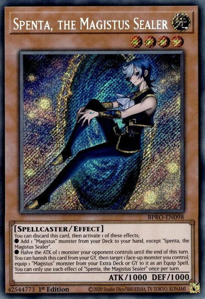 Spenta, the Magistus Sealer