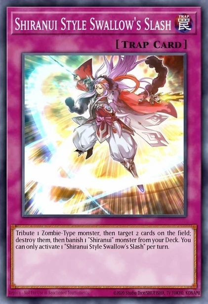 Shiranui Style Swallow's Slash