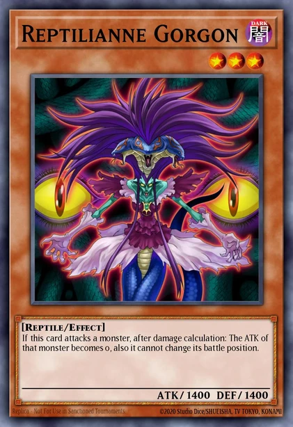 Reptilianne Gorgon