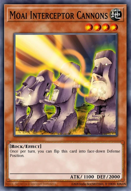 Moai Interceptor Cannons