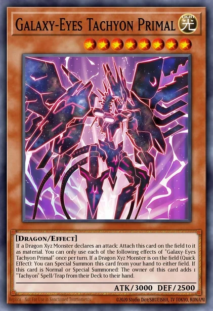Galaxy-Eyes Tachyon Primal