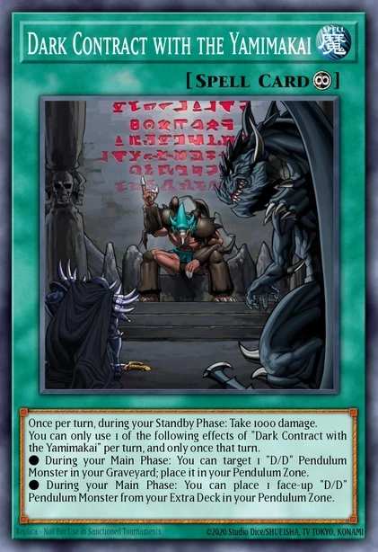 Dark Contract with the Yamimakai