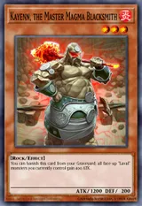 Kayenn, the Master Magma Blacksmith