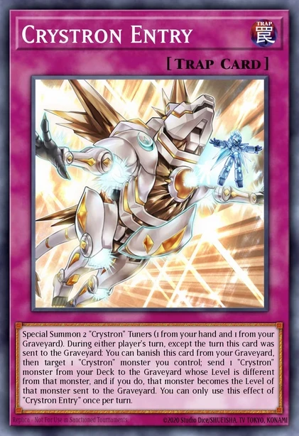 Crystron Entry