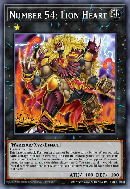 Number 54: Lion Heart