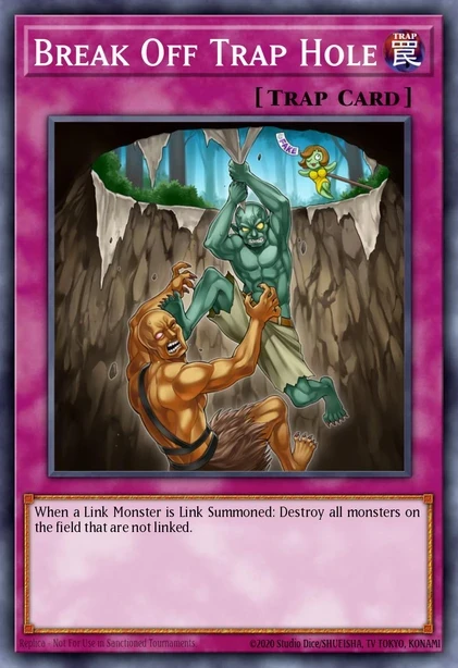 Break Off Trap Hole