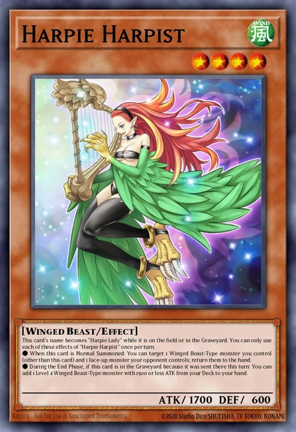 Harpie Harpist