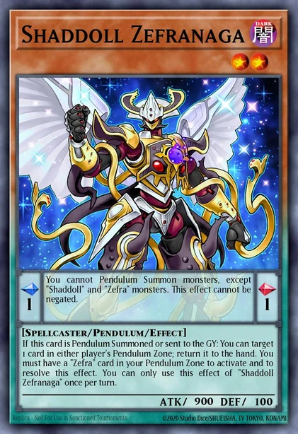 Shaddoll Zefranaga