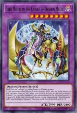 Dark Magician the Knight of Dragon Magic