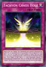 Tachyon Chaos Hole
