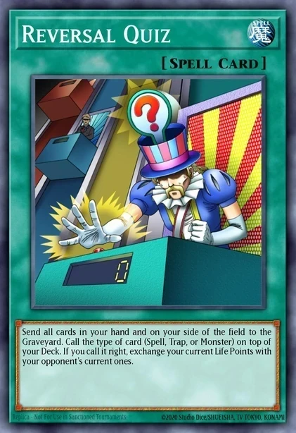 Reversal Quiz