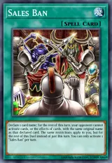 Sales Ban