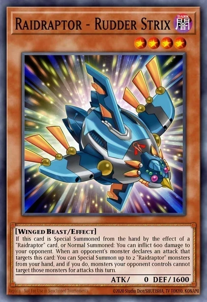 Raidraptor - Rudder Strix