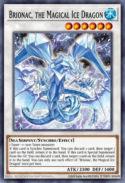 Brionac, the Magical Ice Dragon