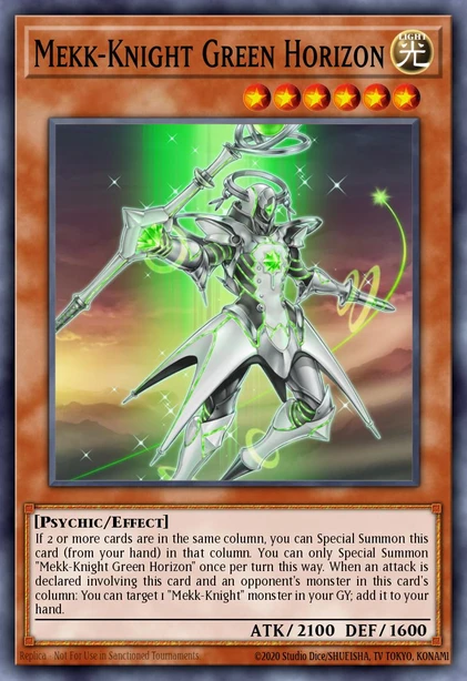 Mekk-Knight Green Horizon