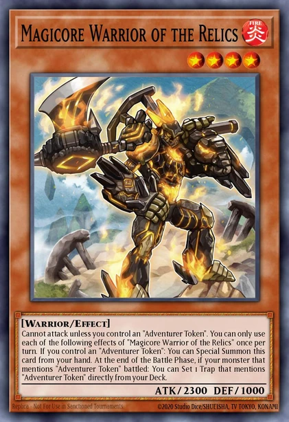 Magicore Warrior of the Relics