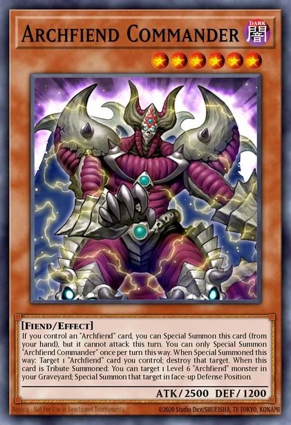 Archfiend Commander