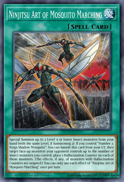 Ninjitsu Art of Mosquito Marching