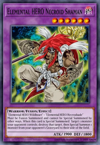 Elemental HERO Necroid Shaman
