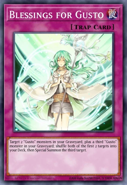 Blessings for Gusto