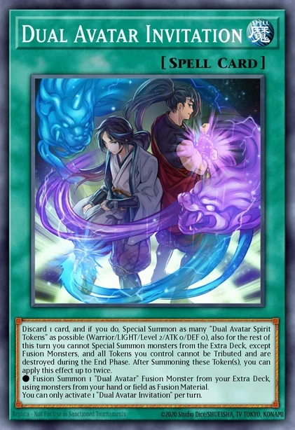 Dual Avatar Invitation