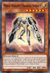 Mekk-Knight Orange Sunset