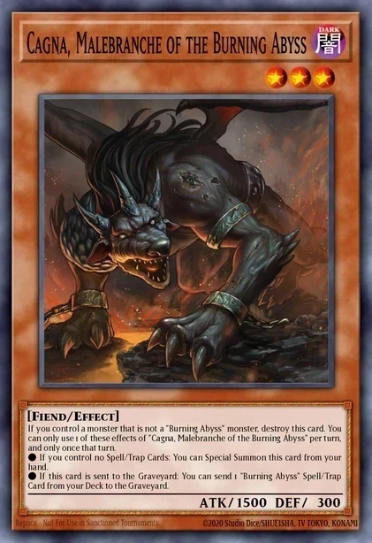 Cagna, Malebranche of the Burning Abyss
